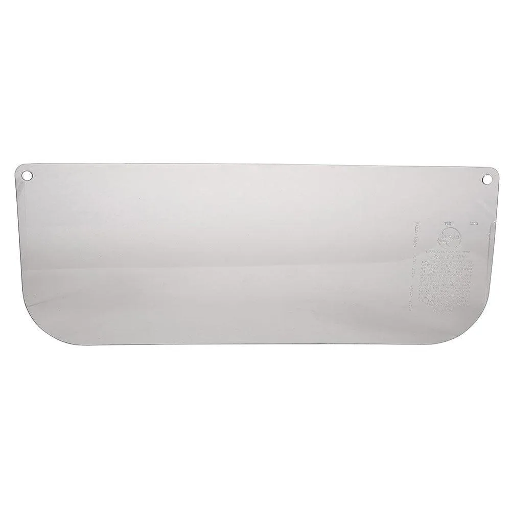 28765 Jackson Safety F10 Face Shield, PETG, Clear, 6 Inch H, 15 1/2 Inch W