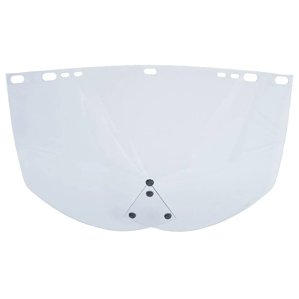 29060 Jackson Safety F30 Face Shield, Acetate, Clear, Inch H, 15 Inch W