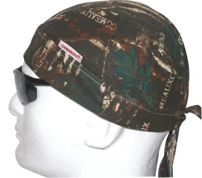 Comeaux Caps Doo Rags, One Size Fits All, Camouflage, 7000C